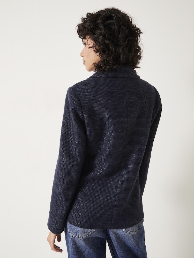 Hush Blue Phoebe Jersey Blazer - Image 2 of 5