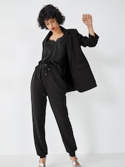 Hush Metallic Eden Glitter Jersey Joggers - Image 1 of 5