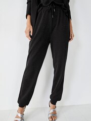 Hush Metallic Eden Glitter Jersey Joggers - Image 3 of 5