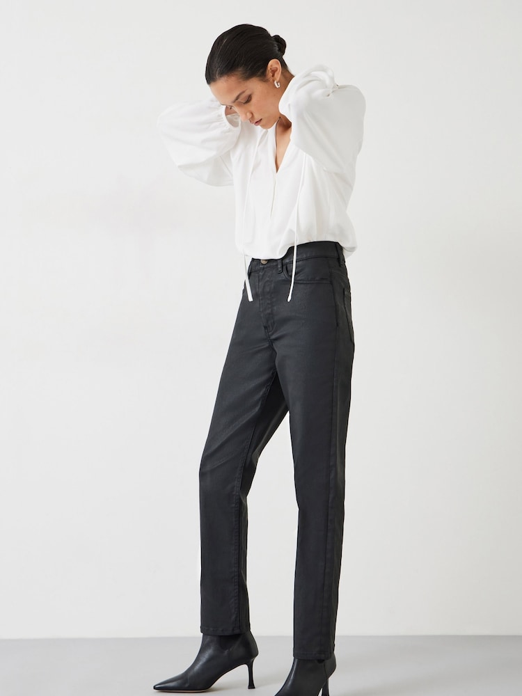 Hush Black Coated Lenny Jeans - Image 1 of 5
