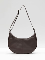 Hush Brown Marcia Leather Bag - Image 1 of 4