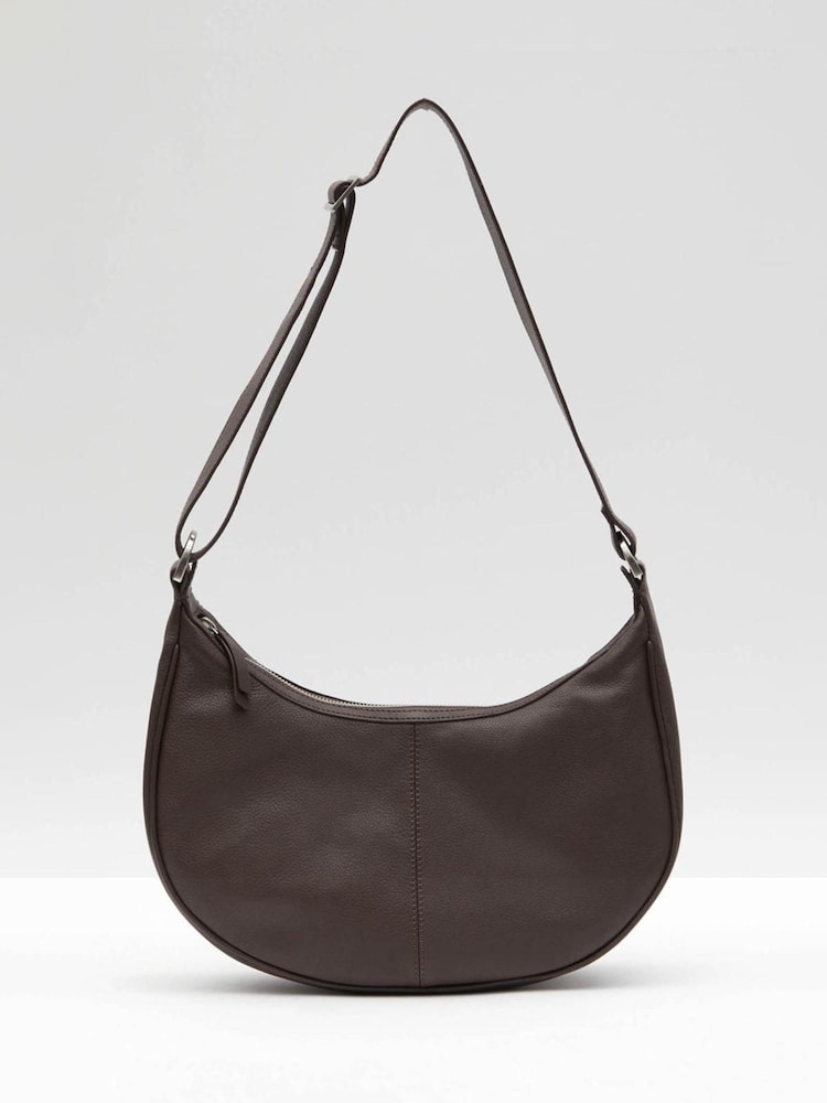 Hush Brown Marcia Leather Bag - Image 1 of 4