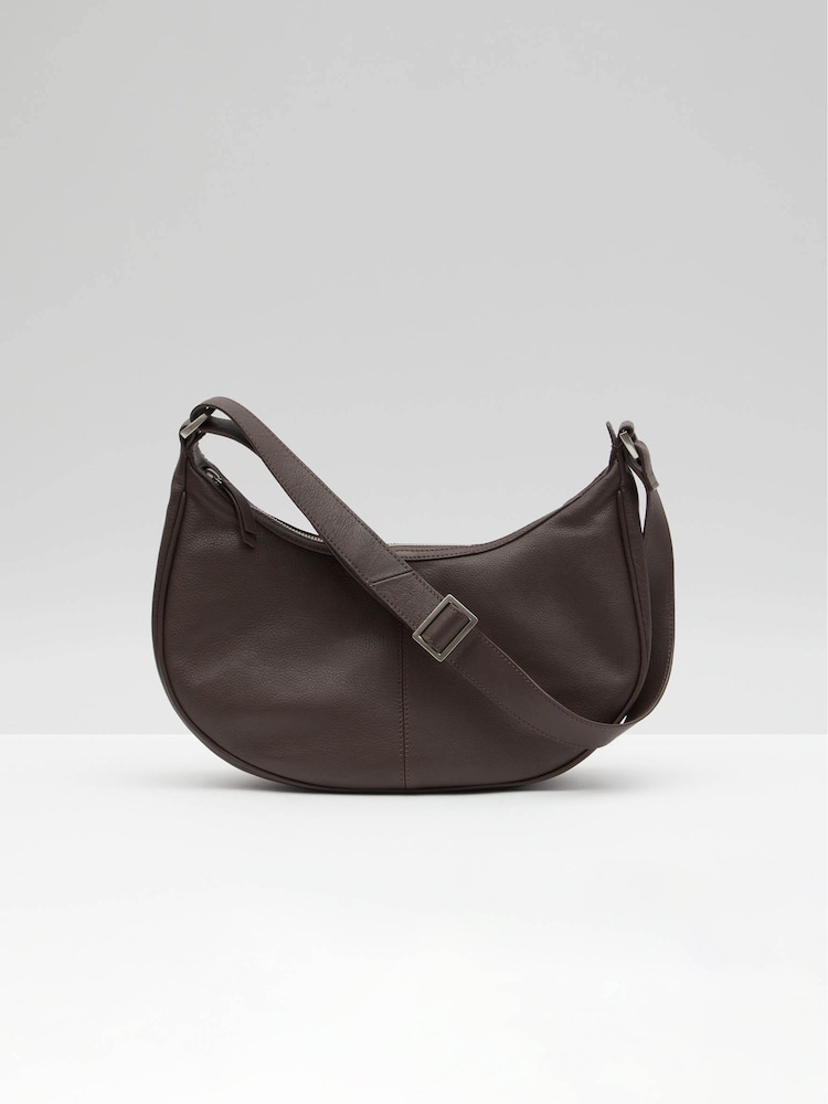Hush Brown Marcia Leather Bag - Image 2 of 4