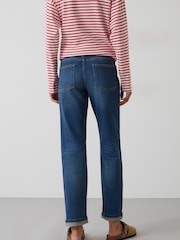 Hush Vintage Wash Blue Tall Agnes Straight Jeans - Image 4 of 5