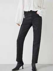 Hush Black Tall Coated Lenny Jeans - Image 3 of 5