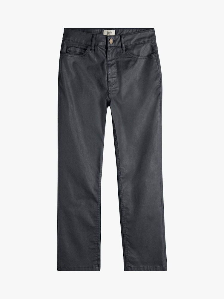 Hush Black Tall Coated Lenny Jeans - Image 5 of 5