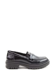 Heavenly Feet Patent Bryce Black Loafers - Image 1 of 4