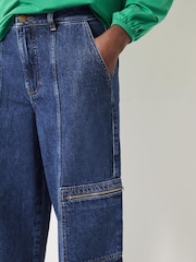 Hush Blue Sara Cargo Jeans - Image 4 of 5