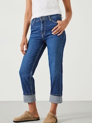 Hush Blue Authentic Tall Agnes Straight Jeans - Image 1 of 8