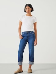 Hush Blue Authentic Tall Agnes Straight Jeans - Image 2 of 8