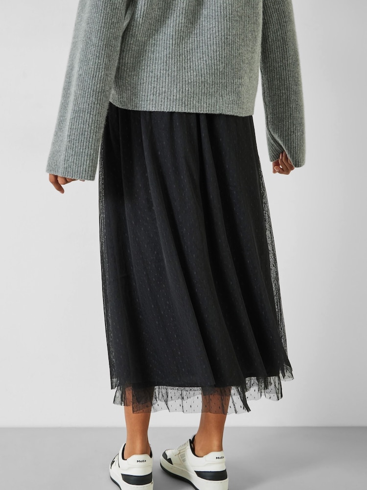 Hush Black Maddison Tulle Skirt - Image 2 of 5