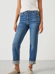 Hush Vintage Wash Blue Agnes Straight Jeans - Image 3 of 7