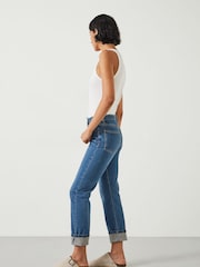 Hush Vintage Wash Blue Agnes Straight Jeans - Image 4 of 7