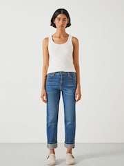 Hush Vintage Wash Blue Agnes Straight Jeans - Image 6 of 7