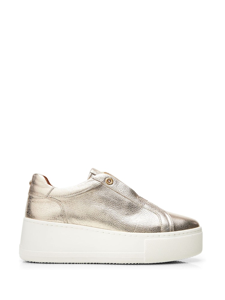 Moda In Pelle Auben Slip On Chunky Wedge Trainers - Image 1 of 4