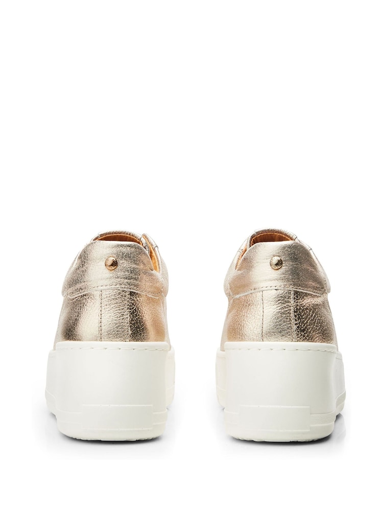 Moda In Pelle Auben Slip On Chunky Wedge Trainers - Image 3 of 4