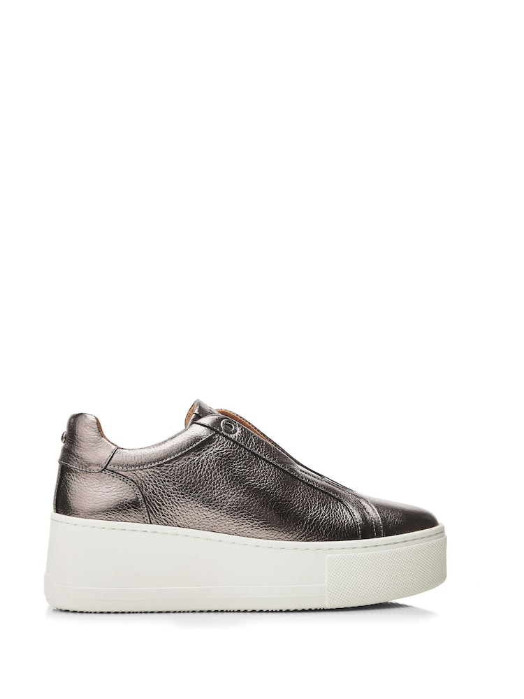 Moda In Pelle Auben Slip On Chunky Wedge Trainers - Image 1 of 4