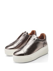 Moda In Pelle Auben Slip On Chunky Wedge Trainers - Image 2 of 4
