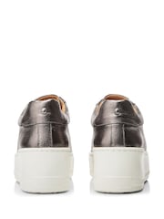 Moda In Pelle Auben Slip On Chunky Wedge Trainers - Image 3 of 4