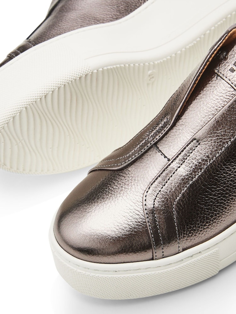 Moda In Pelle Auben Slip On Chunky Wedge Trainers - Image 4 of 4