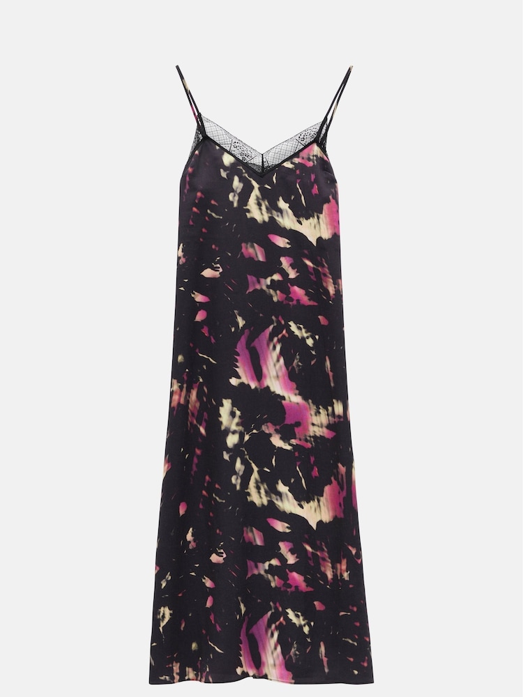 Hush Black Emelie Slip Midi Dress - Image 5 of 5
