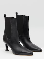 Hush Black Cherie Chelsea Stiletto Boots - Image 2 of 4