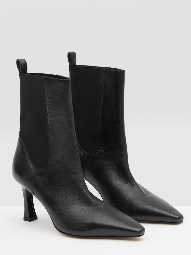Hush Black Cherie Chelsea Stiletto Boots - Image 2 of 4