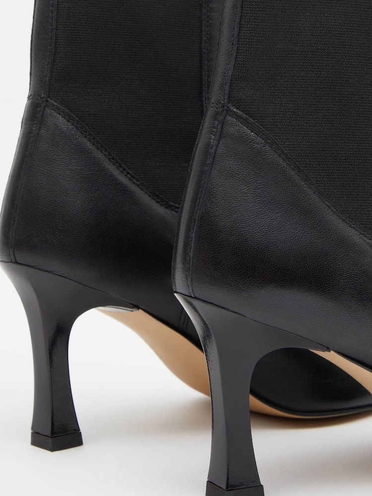 Hush Black Cherie Chelsea Stiletto Boots - Image 4 of 4