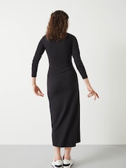 Hush Black Long Sleeve Midi Judy Dress - Image 2 of 5