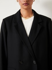 Hush Black Double Breasted Blazer - Image 4 of 5