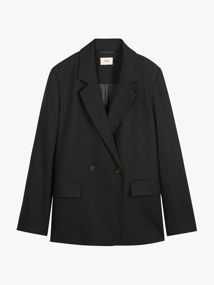 Hush Black Double Breasted Blazer - Image 5 of 5