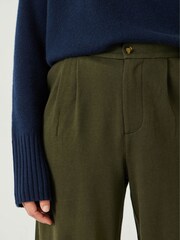 Hush Green Light Theo Tailored Jersey Trousers - Image 4 of 5