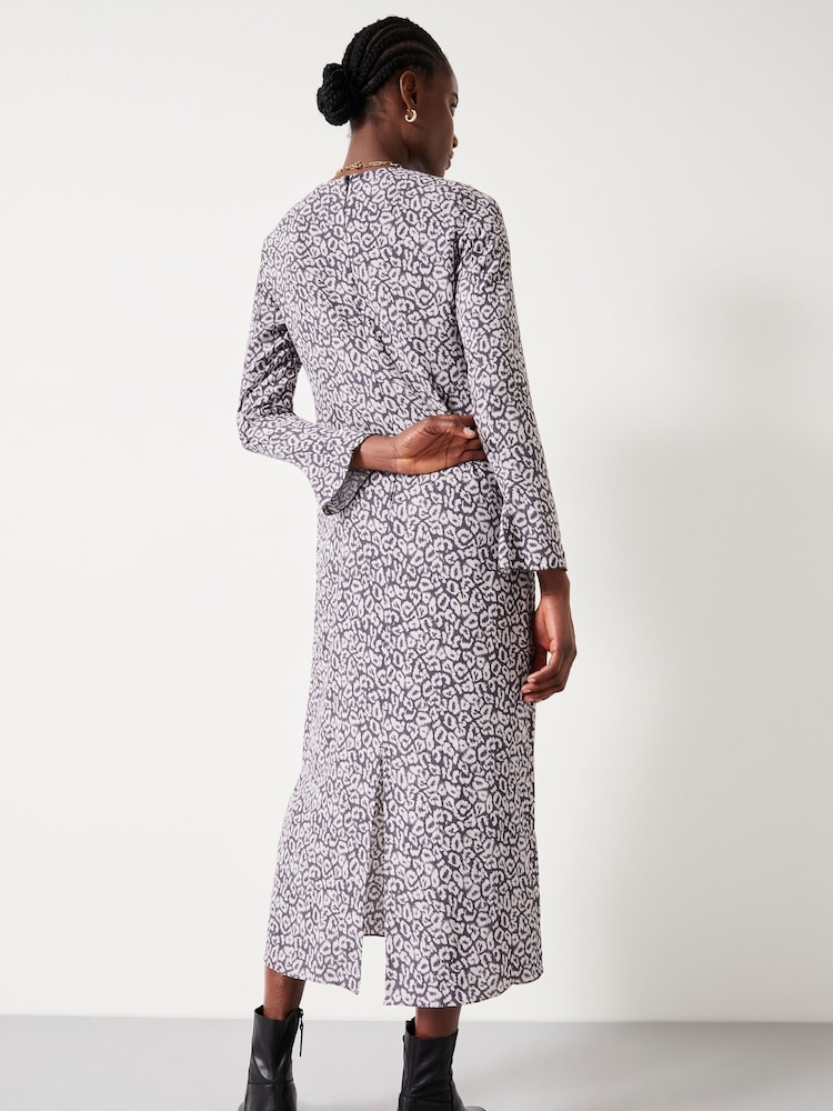 Hush Grey Milani Midi Dress - Image 2 of 4
