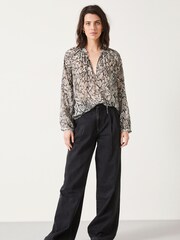 Hush Natural Alicia Gathered Blouse - Image 3 of 5