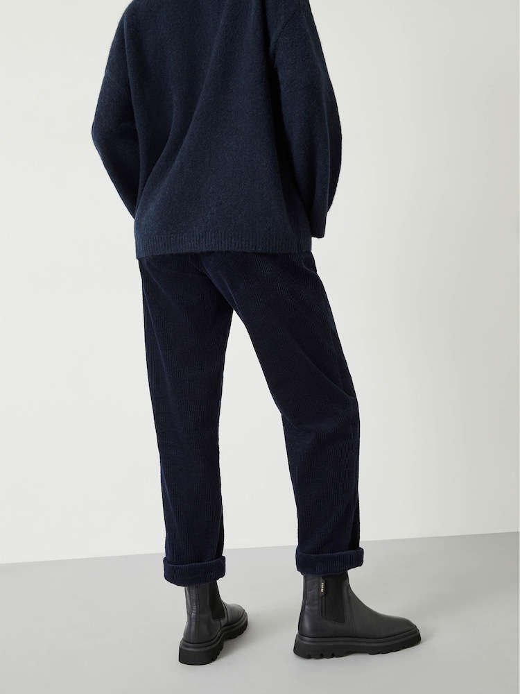 Hush Blue Lisa Corduroy 100% Cotton Trousers - Image 2 of 5