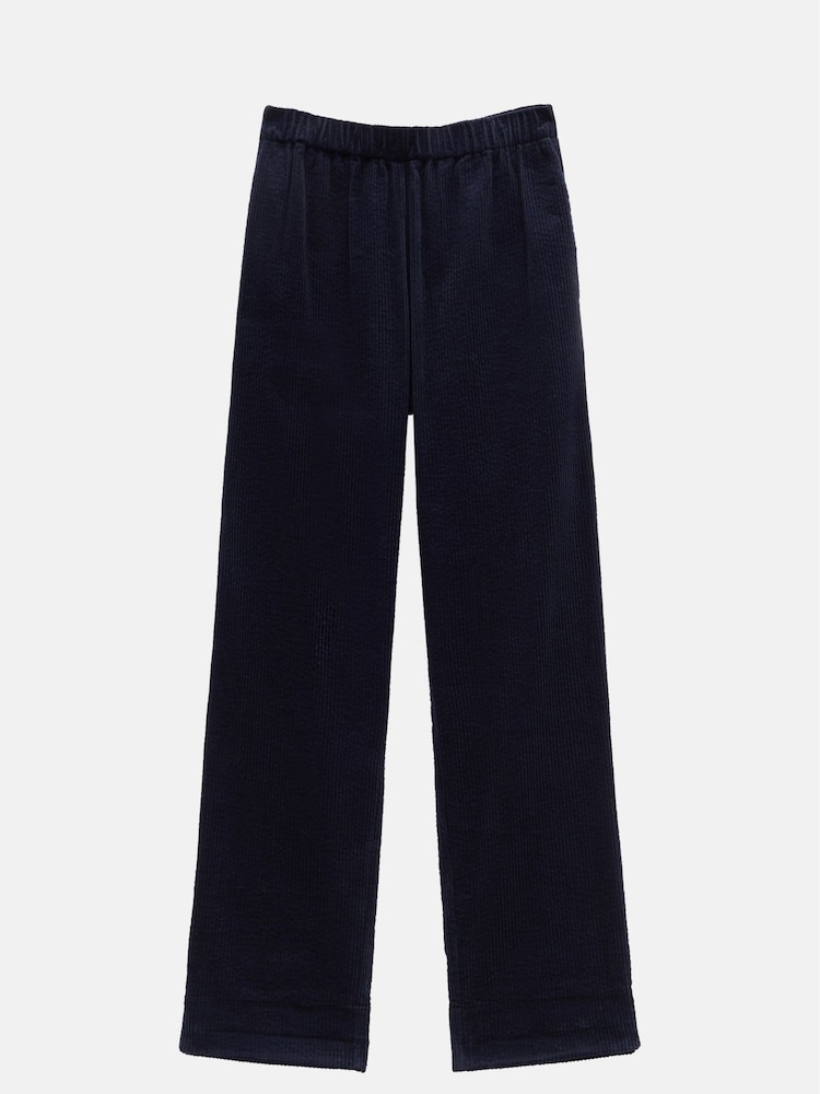 Hush Blue Lisa Corduroy 100% Cotton Trousers - Image 5 of 5