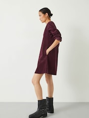 Hush Red Emory Mini Cord Dress - Image 3 of 5