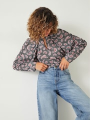 Hush Leenah Bluse mit Schlüssellochöffnung​​​​​​​ - Bild 3 von 5