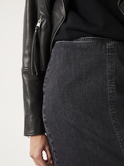 Hush Black Rachel Denim Maxi Skirt - Image 4 of 5