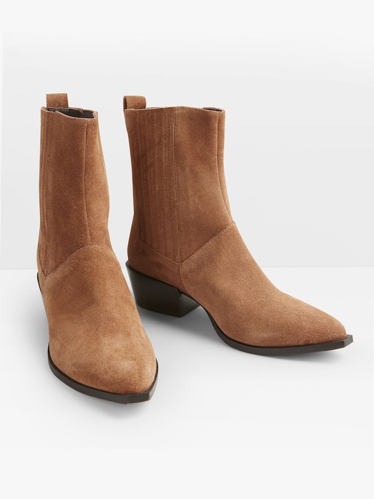 Hush Brown Miley Western Boots - Image 1 of 5
