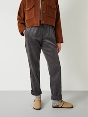 Hush Grey Lisa Corduroy 100% Cotton Trousers - Image 1 of 5