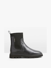 Hush Black Pacey Chunky Chelsea Boots - Image 2 of 5