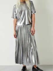Hush Silver Raven Pleated Maxi Skirt - Image 3 of 5