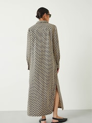 Hush Natural Toria Midi Shirt Dress - Image 2 of 5
