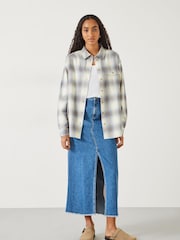 Hush Rachelle Denim 100% Cotton Maxi Skirt - Bild 1 von 5