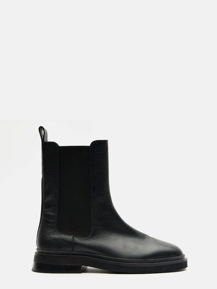 Hush Black Aaliyah Chelsea Boots - Image 1 of 4