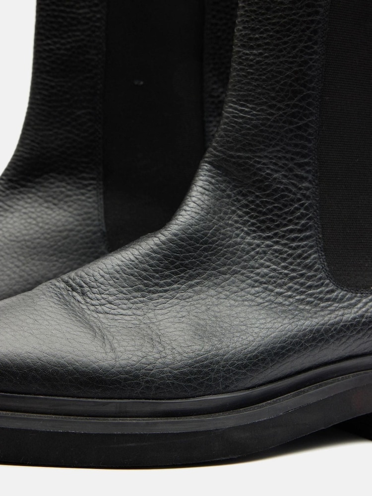 Hush Black Aaliyah Chelsea Boots - Image 3 of 4