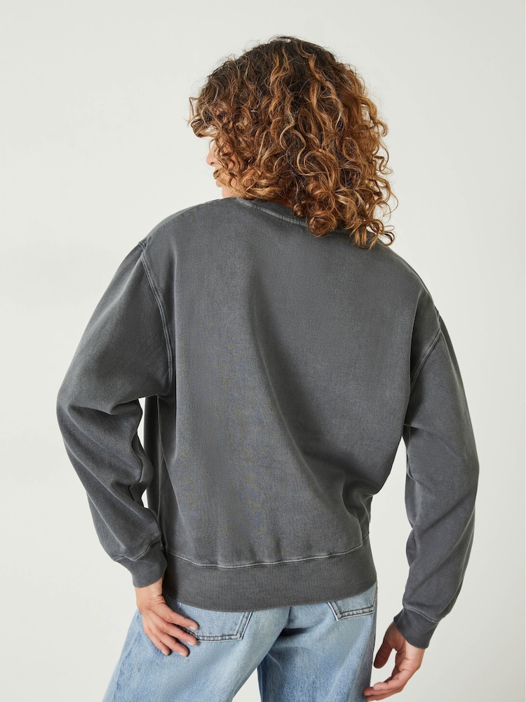 Hush Grey Lamour and Paix Sweatshirt - Image 2 of 5