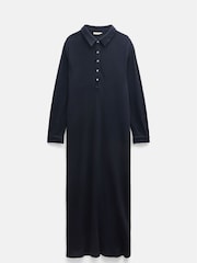 Hush Blue Mazie Midi Jersey Dress - Image 5 of 5
