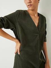 Hush Green Emory Mini Cord Dress - Image 4 of 5